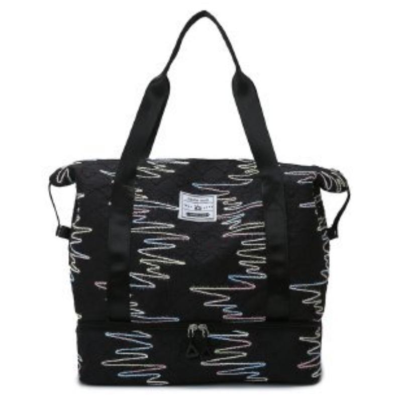 Sports and Fitness Bag, Large-capacity Dry and Wet Separation Oxford Cloth Travel Bag, High-end Luggage Bag