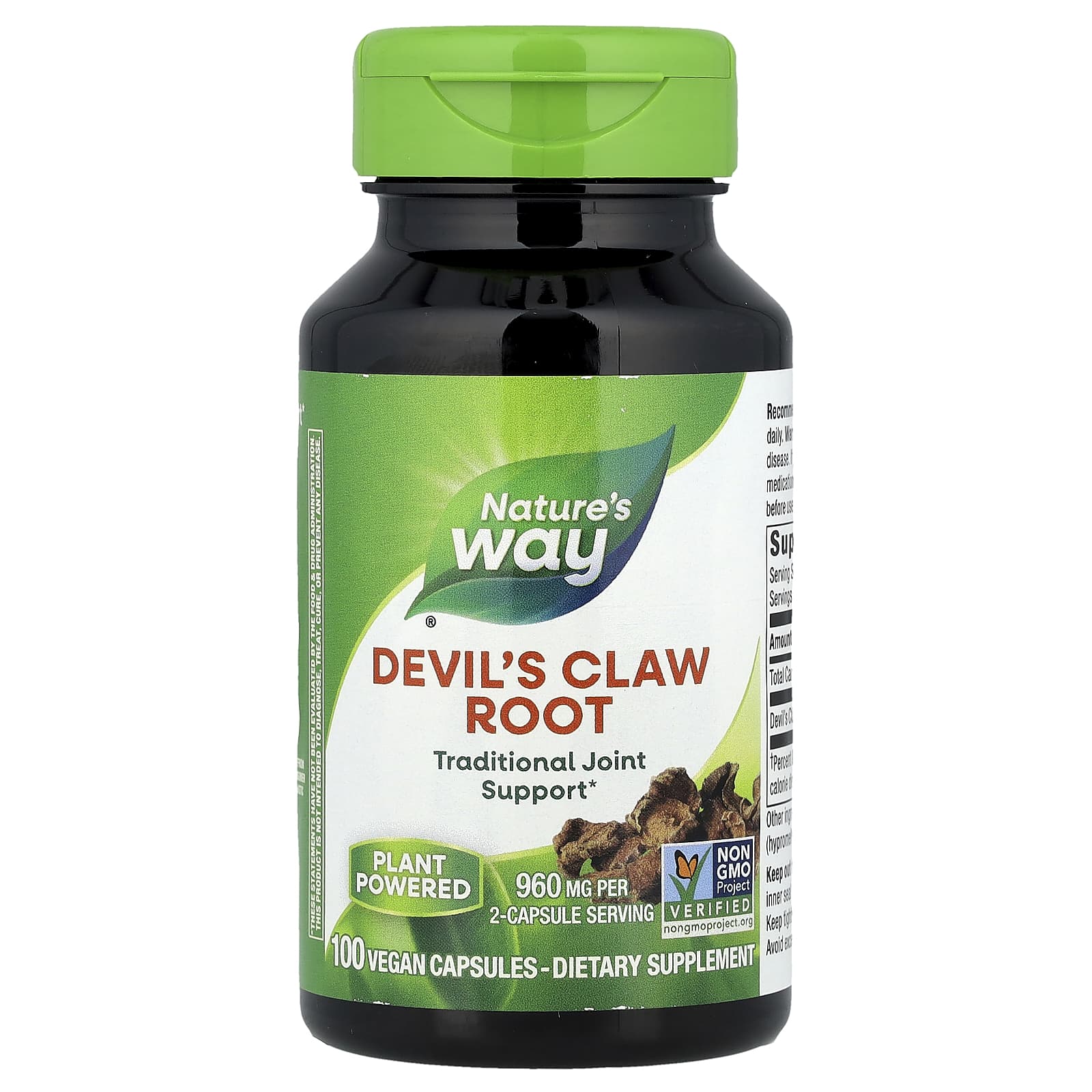 

Nature S Way, Devil s Nail Root, 960Mg, 100 Veggie Caps (480Mg per Capsule)