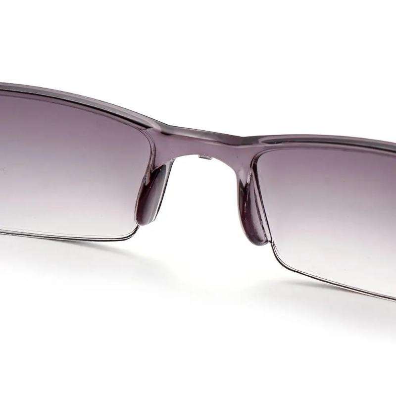 1 PC Half Frame Reading Glasses Women/Men Older Fashion Presbyopic Eyeglasses Portable High-definition Vision Care +1.0~+4.0