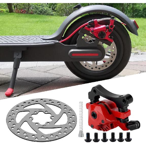 Brake Accessories, Brake Disc Caliper Set Stainless Steel Rustproof for Electric Scooter