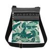 1 Stück Stofftasche mit Pflanzenmuster Damen Umhängetasche Posttasche 6918