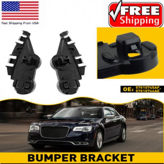 For Chrysler 300 2011-20  Bumper Cover Driver Bracket Passenger & Pair Front