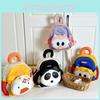 Adorable Cartoon Toddler Backpack For Boys And Girls Breathable Nylon Preschool Bag