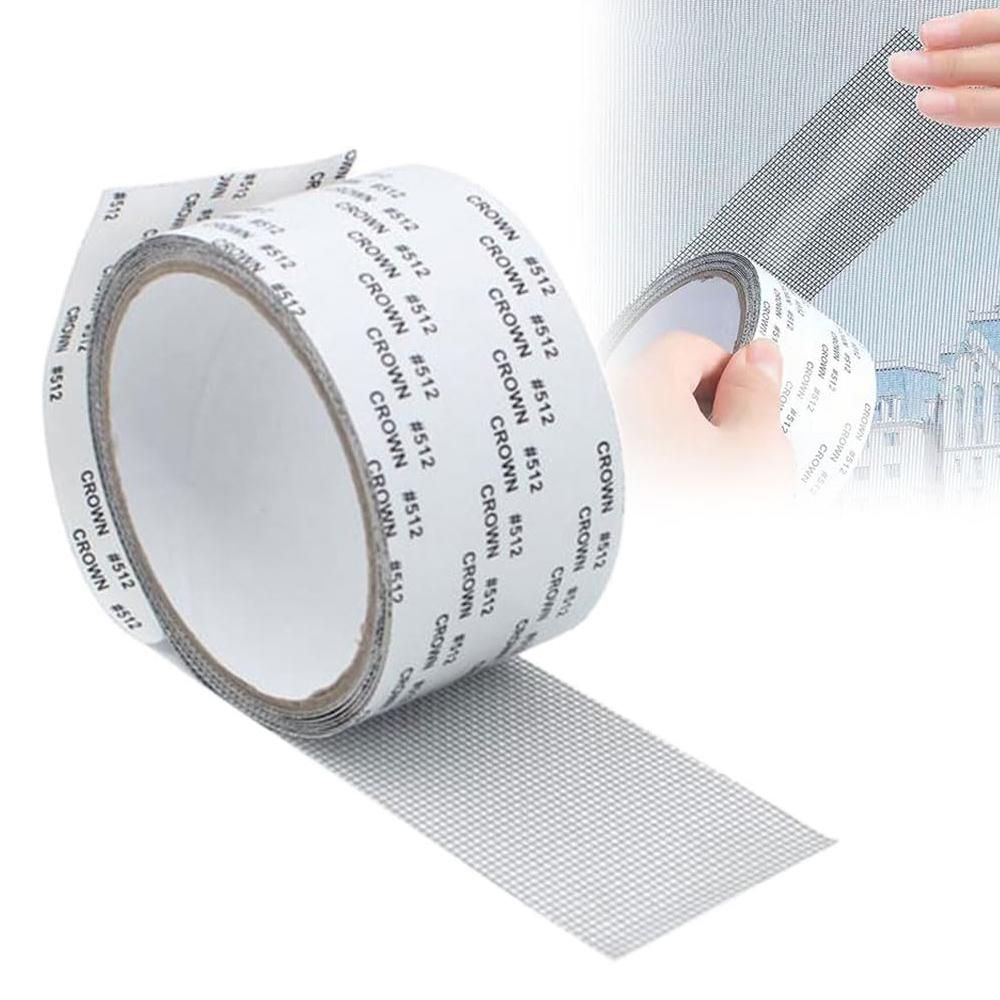 

New 2 Roll Household Strong Adhesive Screen Repair Tape for Doors, Windows