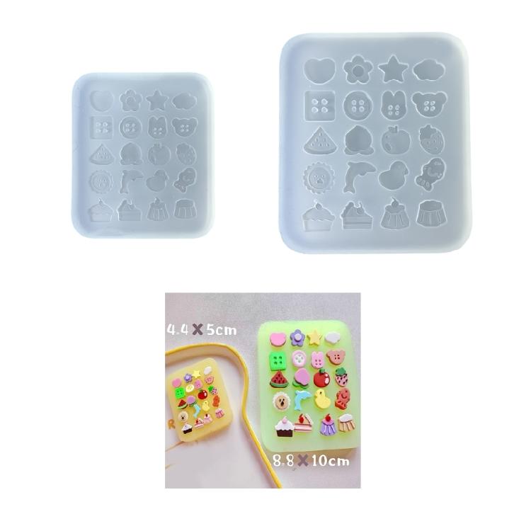 Easy to Use Sturdy Silicone Mould Craft Supplies for Crafting Button Fashion Accessory for Projects Home Decoration