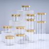 100ml Matte Cream PET Plastic Refill Jar - Transparent Wide Mouth Cosmetic Bottle for Face Cream & Hair Mask