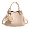 2025 New Bow Bag Pendant Bag Summer Versatile Shoulder Bag Premium Oblique Span Bag Fashion Handheld Women's Bag