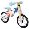 Wooden Balance Bike for Babies 3-5, Up To 50 Kg, EVA Wheels, Adjustable Seat, Natural Wood