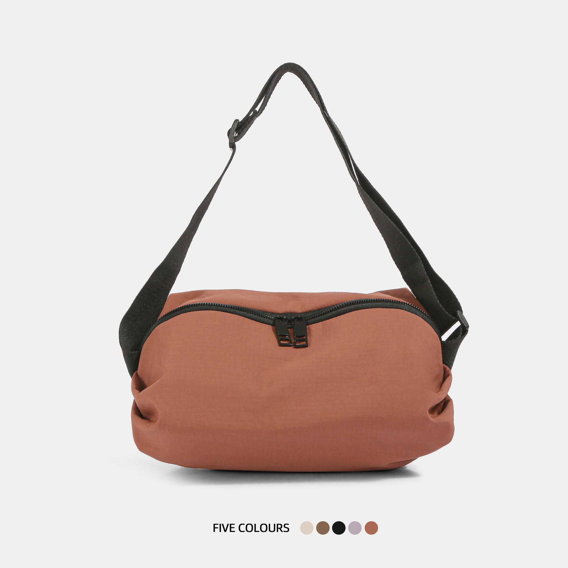 

Casual Solid Color Women Oxford Shoulder Bags Large Capacity Ladies Crossbody Bag Lightweight Versatile Waist Bag Handbags Purse