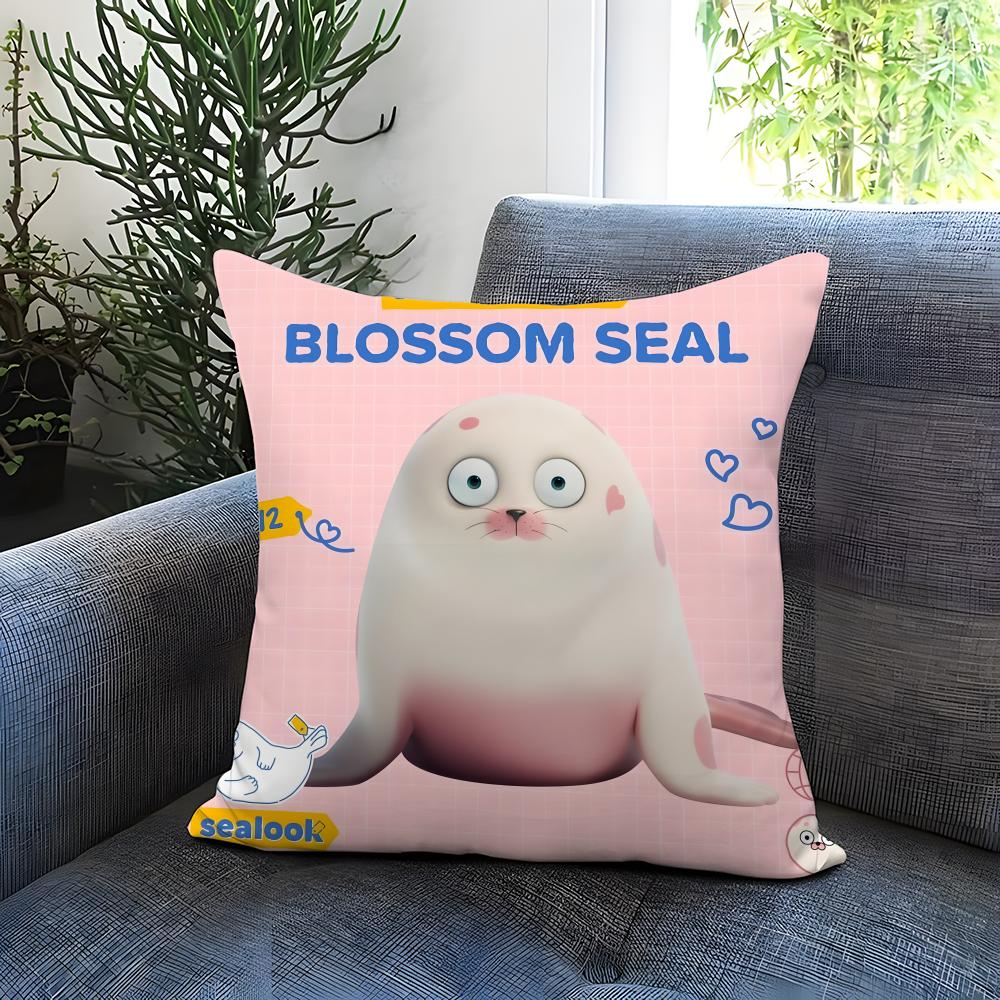 POPULAR SSSEALOOKS Cushion Cover Comfortable Reversible Pillow Cover Ideal for Car Sofa Bedroom & Beyond