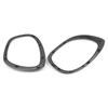 Headlight Trim, 2PC Left and Right Headlight Frame Bezel Surround Cover Replacement for BMW Mini F60 F61 2017-2025, 51137388117,