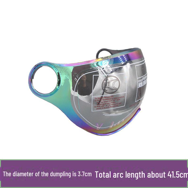 

Об єктив шолома Andes Harley: Універсальне прозоре сонцезахисне лобове скло високої чіткості, Four Seasons, посилений матеріал ПК