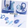 Baby Grooming Kit with LED Ear Spoon, Nail Clippers and Scissors for Newborns and Toddlers