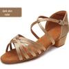 Banqiao Di Girls' Latin Dance Shoes - Spring/Summer Five Strap Practice and Competition Shoes