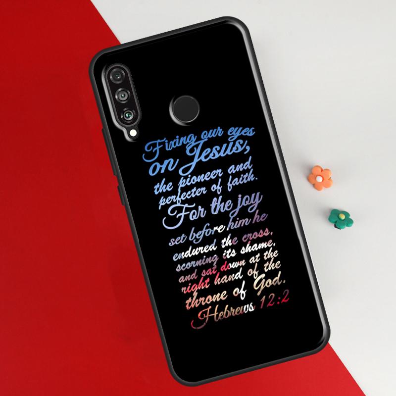 Faith Christian Religious Jesus Case For Huawei P30 Lite P40 P20 P50 Pro Nova 5T P Smart 2021 2019 Cover For Honor 50 Lite