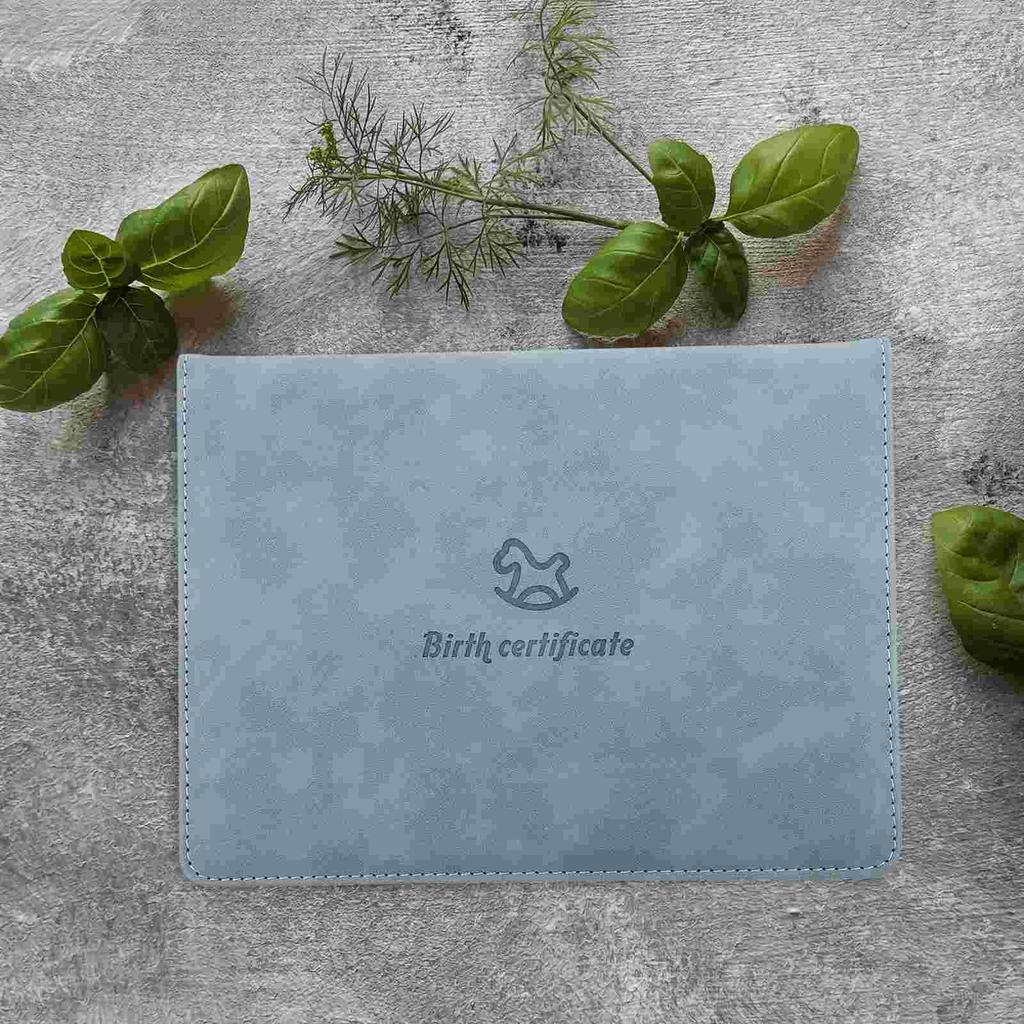 Birth Folders Protectors Sleeve Generic Universal Holder For Skin Document Organizer Baby For Folder Birth Certificate Protector