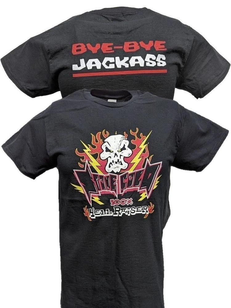 Stone Cold Steve Austin 100 Hellraiser Unisexs WWF Black Tshirt M