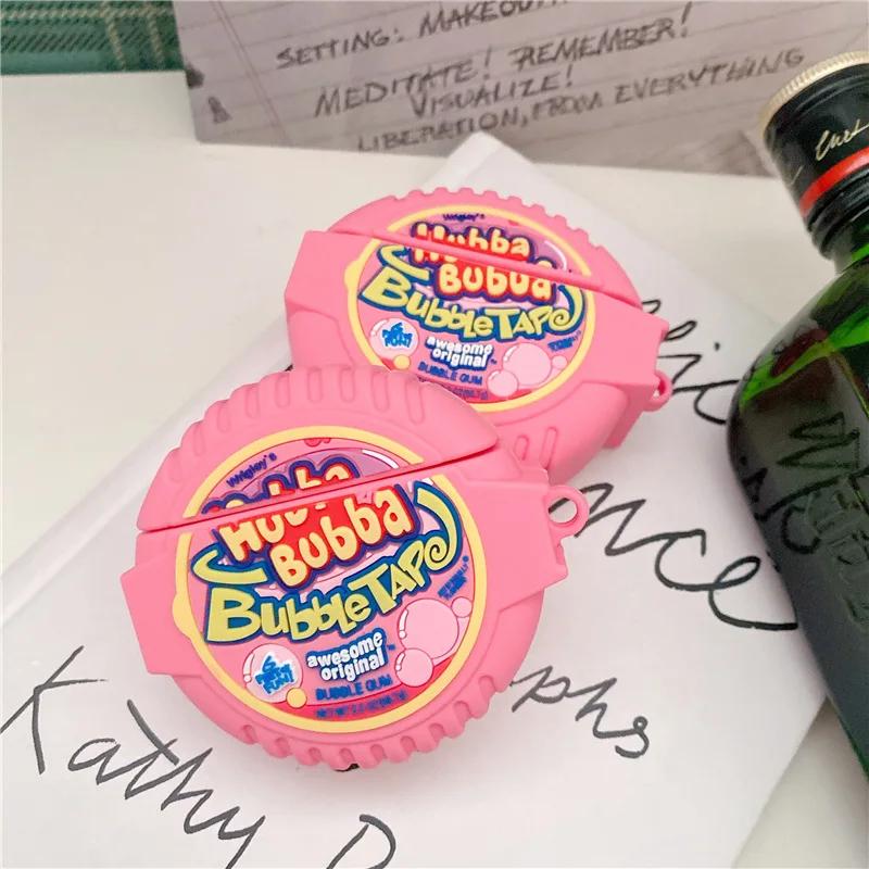 Sjokoladetrekk for AirPods 4 2024 3D Øretelefonetui for AirPods 1 2 3 Pro Hai Hodetelefondeksel for AirPods Pro 2 Etui