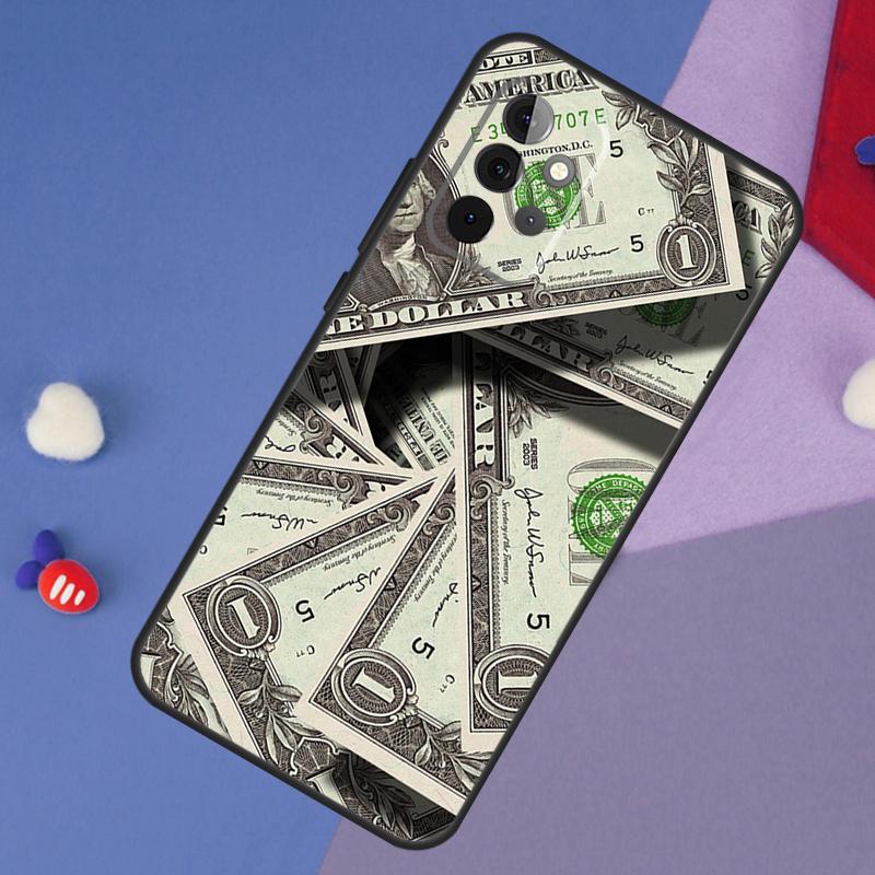 Banknote Dollar Cash Money Case For Samsung Galaxy A54 A34 A24 A14 A53 A33 A23 A13 A52 A32 A22 A12 A51 A71 A52S Cover