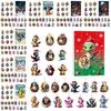 Christmas Dragon Holiday Decor Miniature Acrylic Advent Calendar Blind Box For Festive Gift Giving