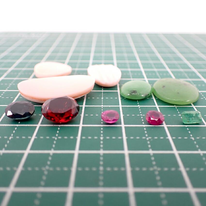 [Used] Green Garnet, Garnet, Sapphire, Ruby, Etc. Loose Stone/j29-6