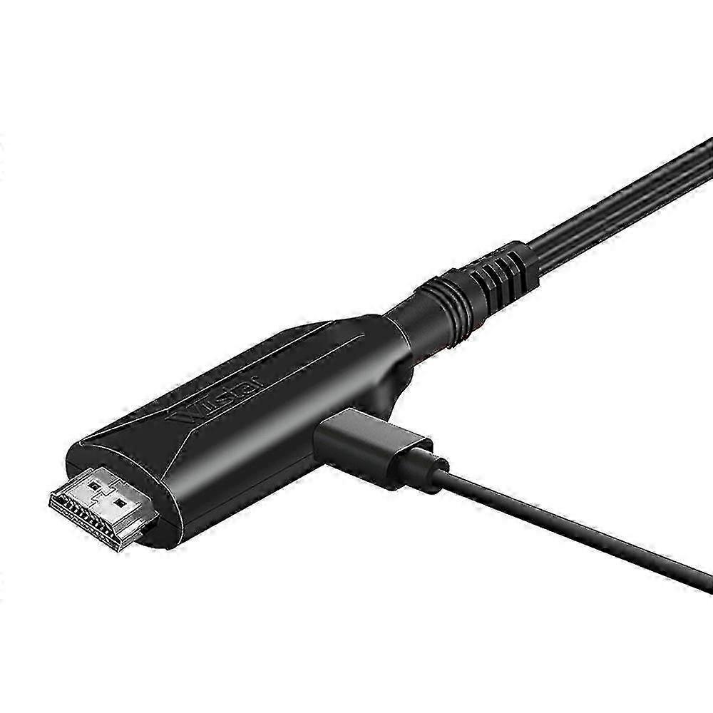 1 Meter langes HDMI zu SCART Kabel für direkte Verbindung - Einfache Konvertierung - Shytmv