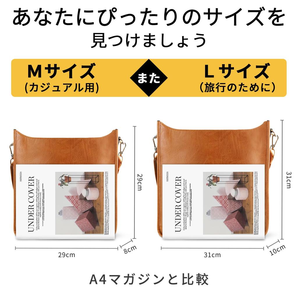 KITATU Shoulder Crossbody Tote Large A4 Crossbody with Storage Perfect for Synthetic Solid Includes Adjustable Shoulder Gift Women's Bag, Bag,