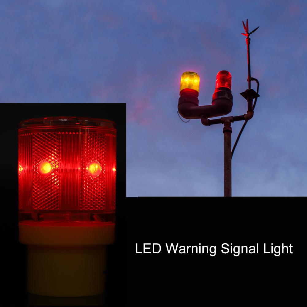 Alarm Strobe Lamp LED Warning  Light Flashing LED Warning  Light Solar Power Emergency Security Alarm Strobe Lamp