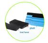 Squeegee Cloth Replacement Set for Film Application with Wool Felt High Tack Flannelette.