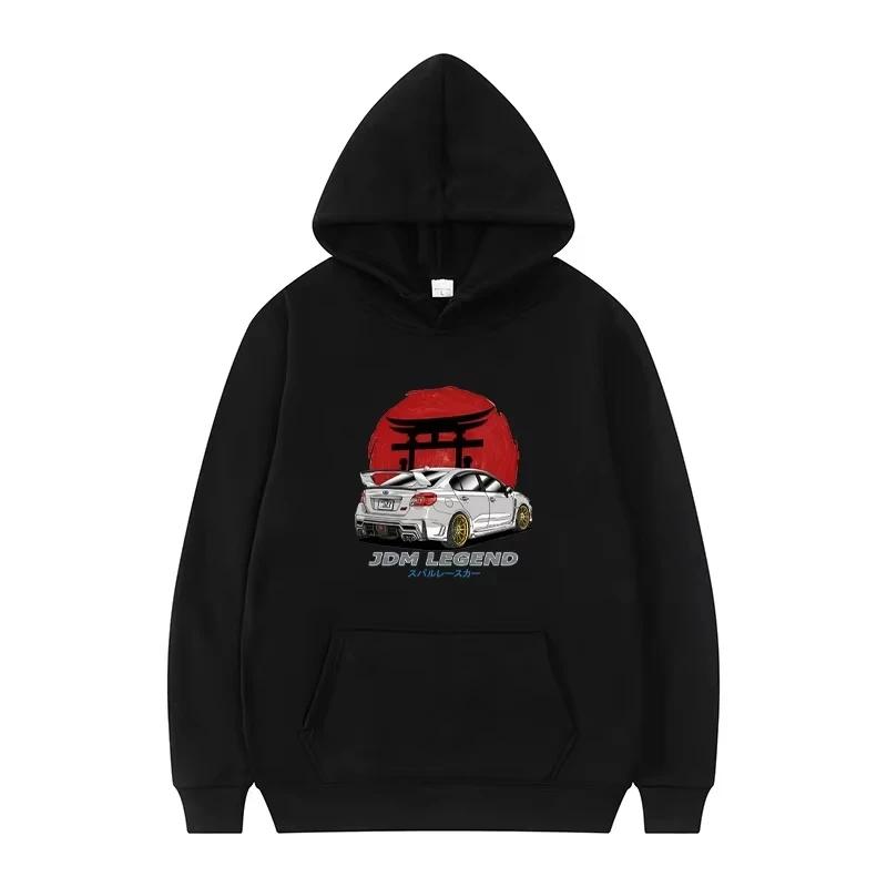 2025 Culture Subaru Performance Car Hoodie Men's Fashion Casual Hooded Sweatshirt Autumn and Winter Hoodie Korean Sportswear