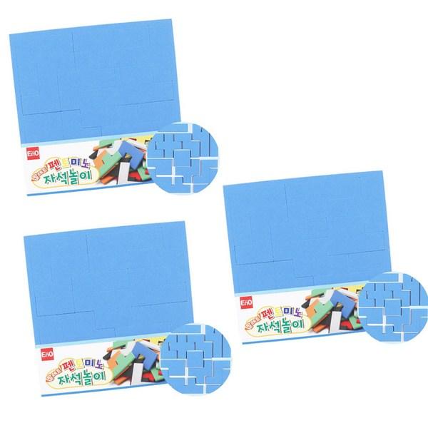 

E&O Palette Pentomino Blue, 3 детали, 13 деталей, лучший пазл для малышей в Корее