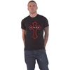 Tupac T Shirt 2Pac All All Eyez On Me Cross Logo New Official Mens Black Size S