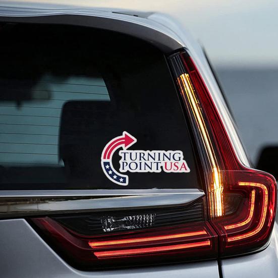 Yousheng 20Pcs Charlie Kirk Stickers Memory Freedom Decal Waterproof Vinyl Sticker for Car Bumper Laptop Water Bottles