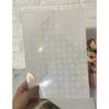 5 Sheets Clear Holographical Overlay Lamination Vinyls Self-Adhesive Laminate Waterproof Vinyls Sticker Paper