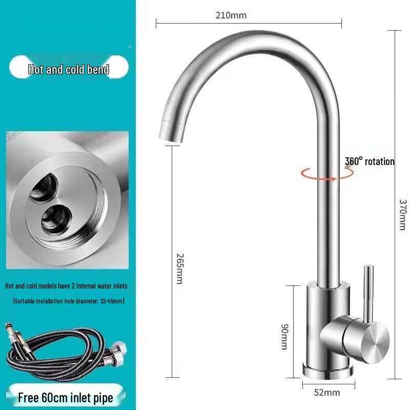 TLXT Kitchen Sink Mixer Faucet