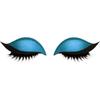 2 In 1 Eyeshadow Party Makeup Easy Use Reusable Self Adhesive With Eyelash Waterproof Eyeliner Sticker Cosmetic