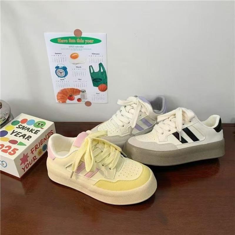 Yellow Platform Women's Autumn New Niche Fashion Versatile Casual Board Shoes Women