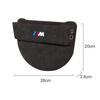 Suede Leather Car Seat Gap Storage Box Phone Keys Organizer For BMW M M3 M5 E90 F10 F48 F25 F30 G20 G11 G60 G70 X1 X3 X5 X6 X7 blhn58