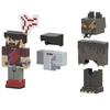 Jeu d'assemblage - mattel minecraft - figurines articulées - 2 accessoires - multicolore