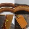 Used LOUIS VUITTON Boston Bag Kiepol Band Barriere 50 M41416 Monogram/Nume Leather Brown Shoulder