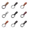 PU Leather Waist Hanging Keychain Simple Car Keychain Key Ring Keys Organizer  Car Auto Accessories