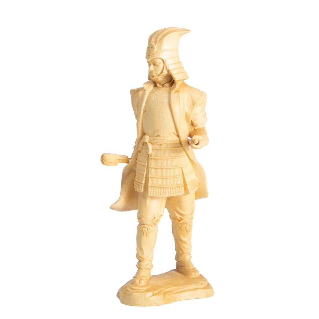 HASEL Sengoku Warlord Wooden Takenaka Hanbei Figure (Takumi)