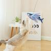 Flying Fish Cat Toy Interactive Cat Toys Rechargeable Chirping Flapping Bird(no Flying) Can Add Catnip Touch Activated Plush Toy