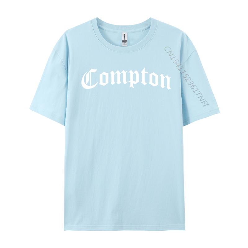 

Compton California Gangsta Rap Custom Normal Tops Shirt For Men Cotton Top T-Shirt Fashionable Tops Tees Graphic 4XL