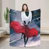 Hollow Knight The Night Blanket  Soft Warm Plush Throw for Kids Couch Chair Bed  Flannel Blanket Cover