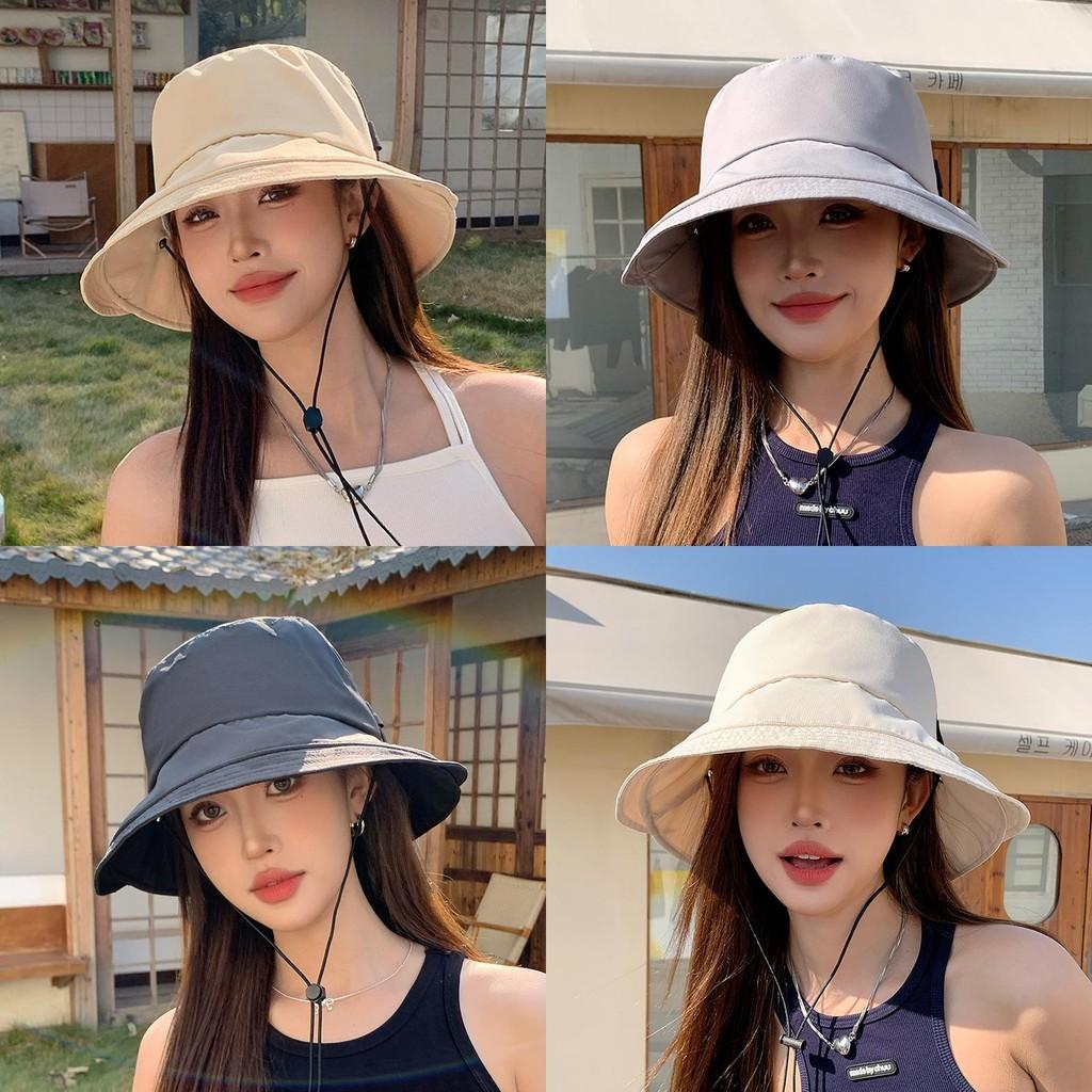 Wide Brim Sun Hat For Women Spring Summer Autumn Uv Protection Breathable Cap