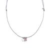 Collier - LUXENTER - Ubri - Argent 925 - Zirconium - Plaqué Rhodium