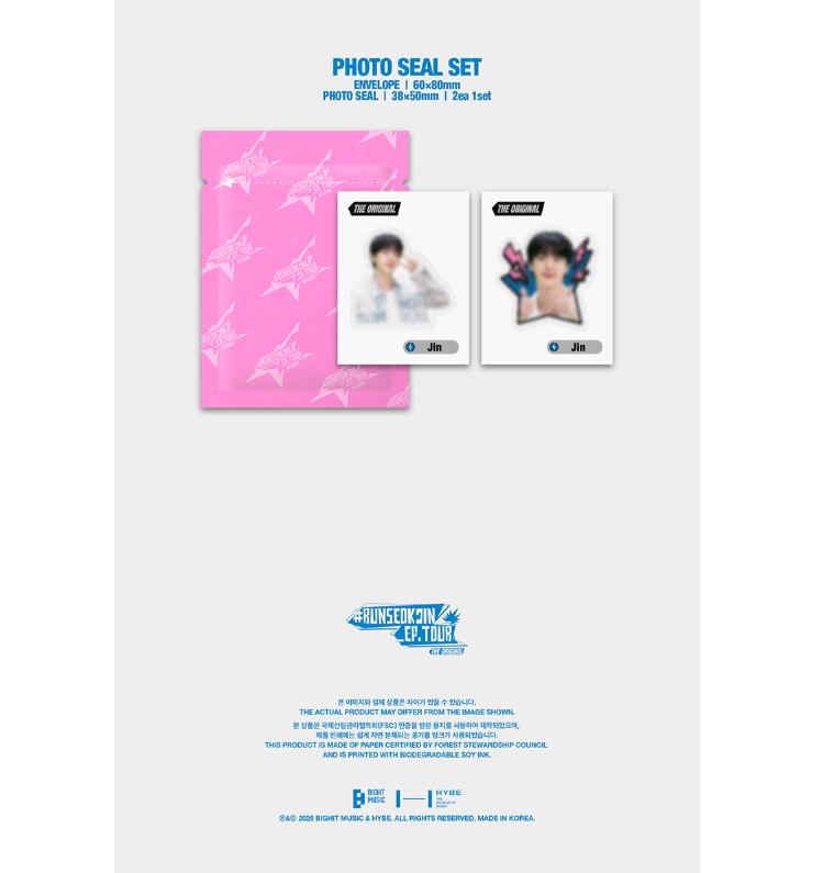 [Przedsprzedaż] [ZESTAW] JIN – ‘#RUNSEOKJIN_EP.TOUR in GOYANG’ The Original + CHALLENGE BOOK