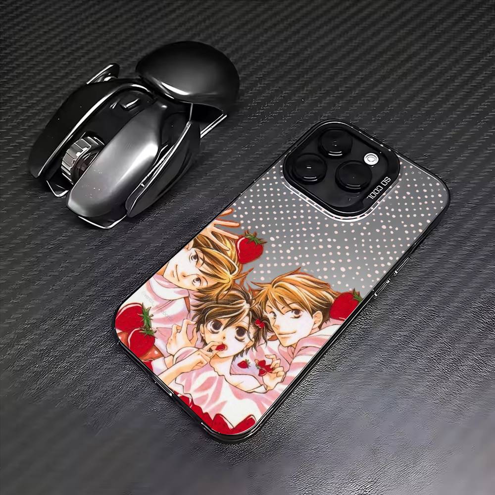 

O-Школа-интернат Оранский клуб Хостов Чехол для телефона для iPhone17,16,15,14,13,12,11 Plus,Pro Max Цветной Посеребренный Внутренняя крышка iPhone17promax