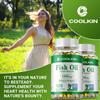 Premium deep-sea fish oil Omega-3 capsules, scientifically formulated with EPA and DHA, support heart and joint health.